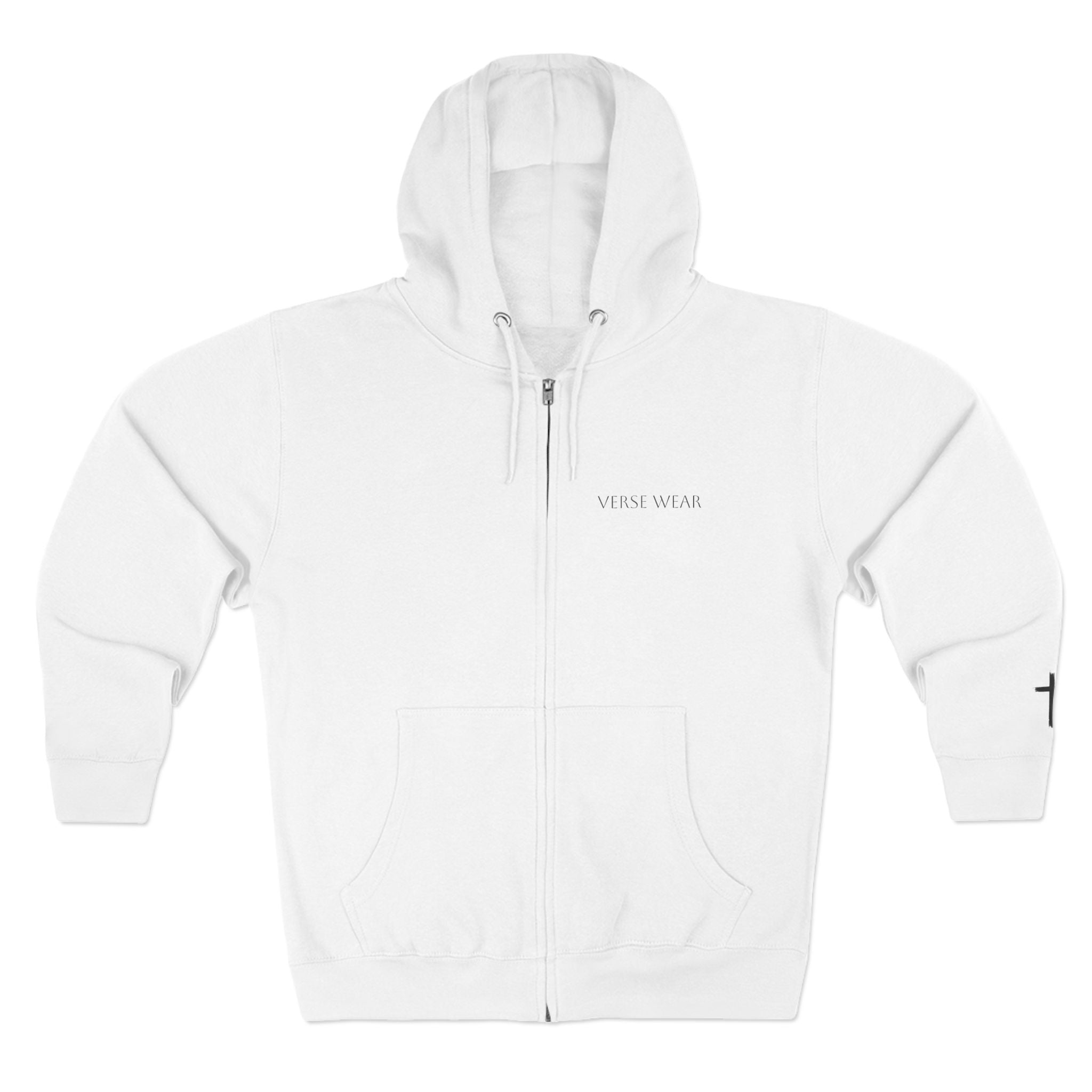 Romans 8:18 Scripture Zip Hoodie For I Consider That The Sufferings Are Momentary Religious Hoodie