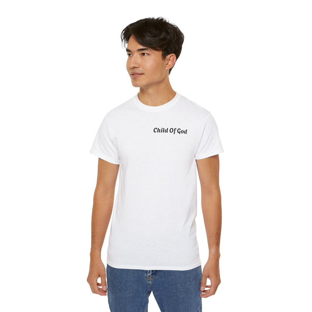 Child of God T-Shirt Philippians 4:13 Inspirational Christian Tee
