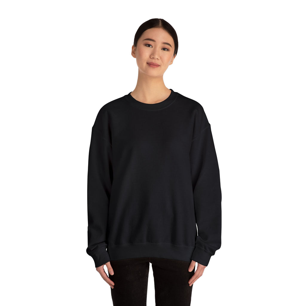 Crewneck Sweatshirt "Do Not Fear, For I Am With You" Scripture Design (Isaiah 41:10) Sunset Beach Graphic