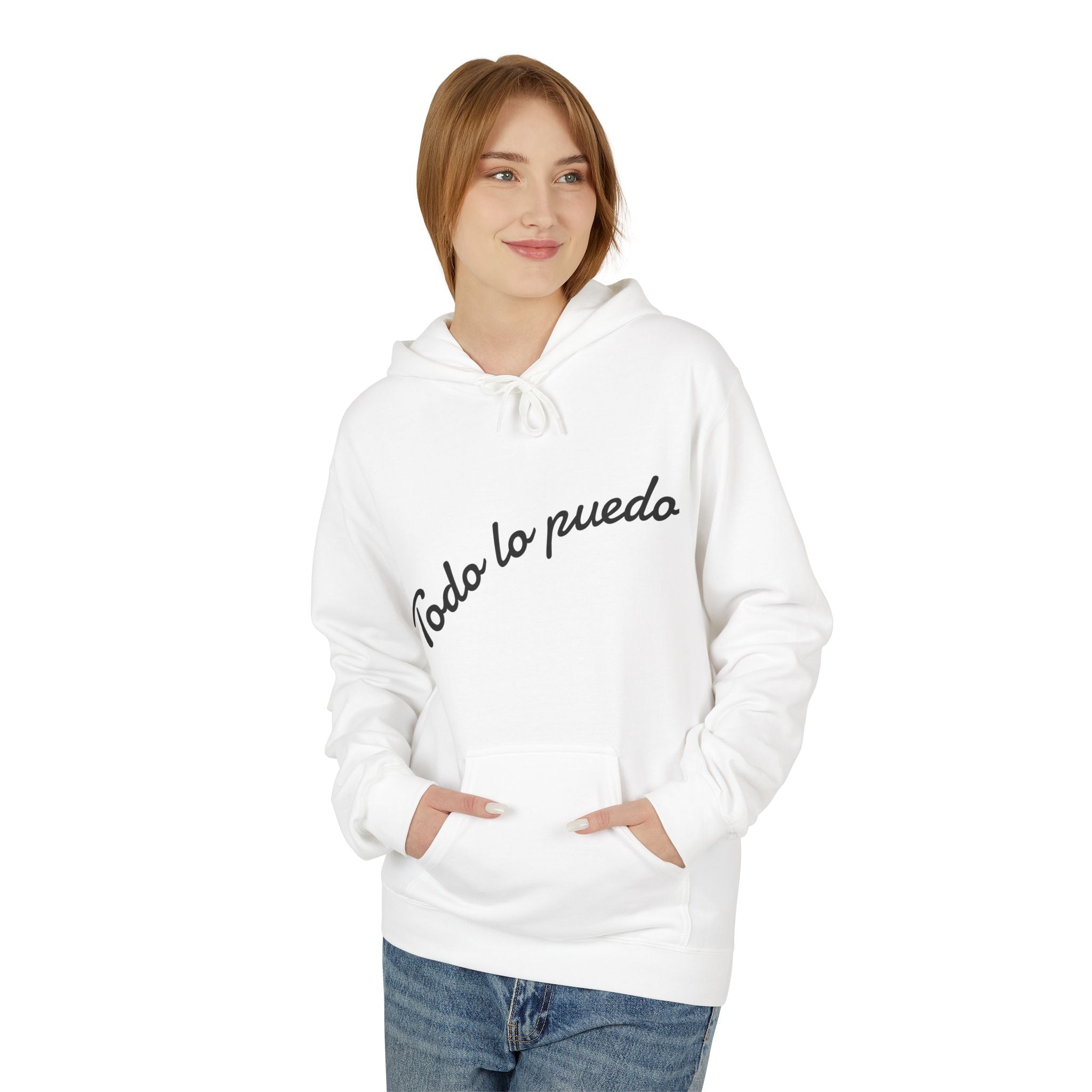 Hoodie "Todo lo puedo en Cristo" Spanish Faith Hoodie (Filipenses 4:13)