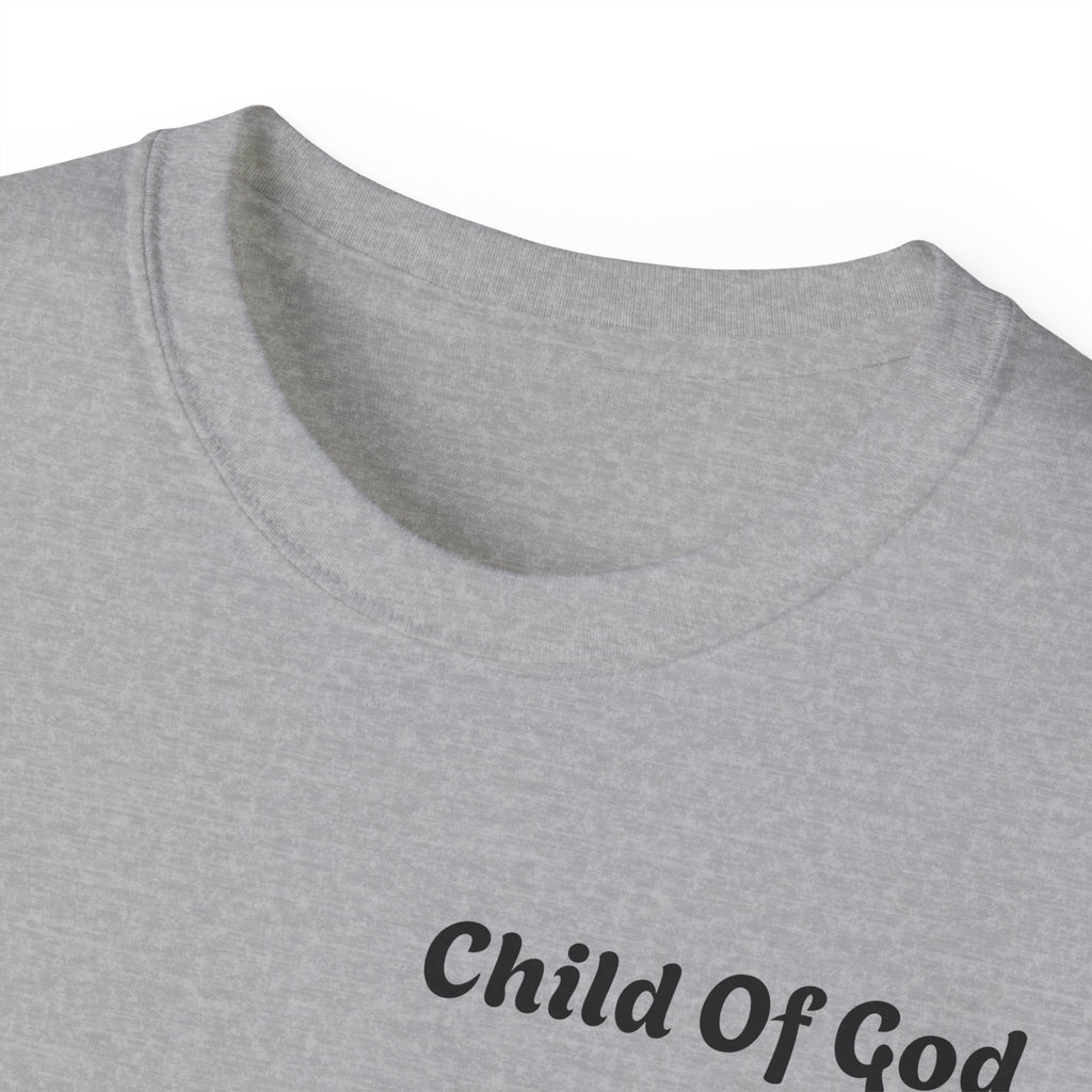 Child of God T-Shirt Philippians 4:13 Inspirational Christian Tee