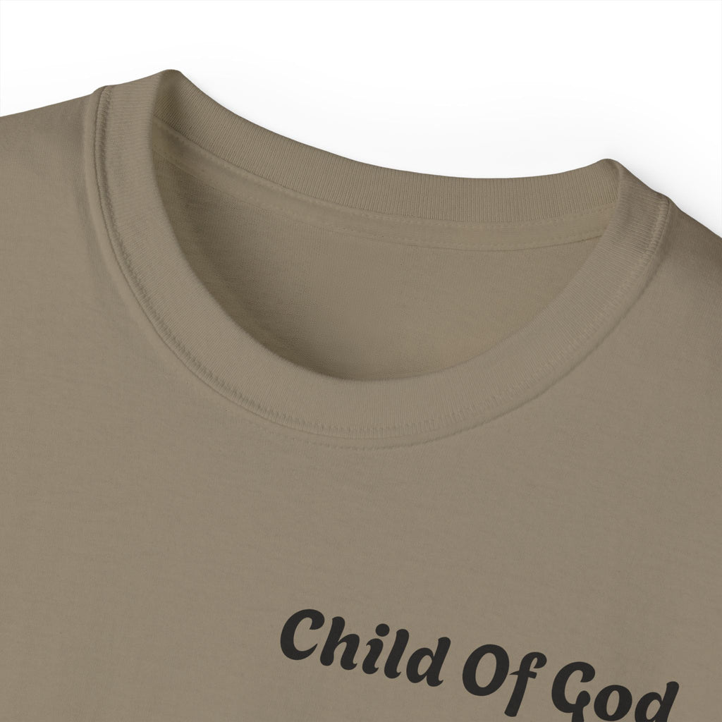 Child of God T-Shirt Philippians 4:13 Inspirational Christian Tee