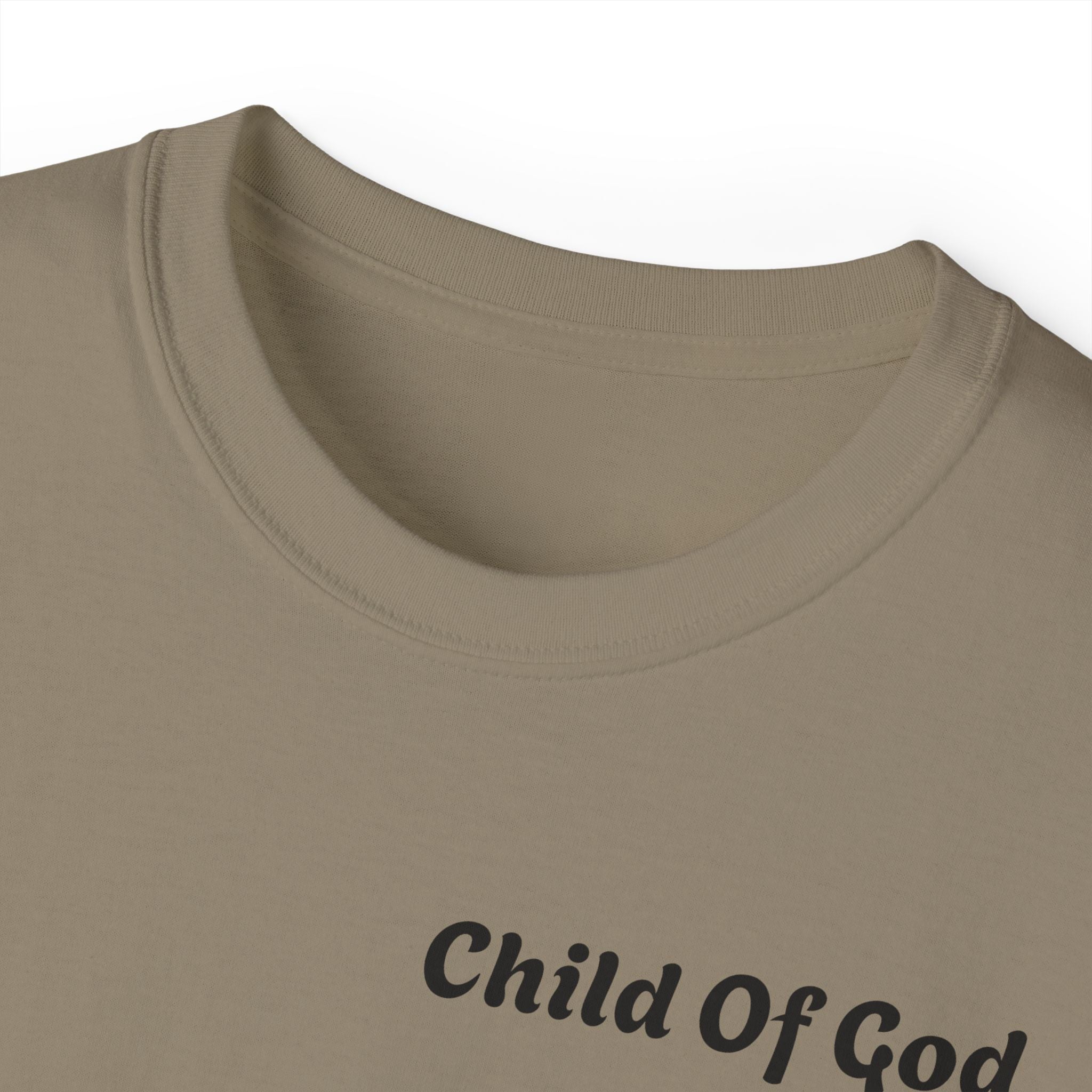 Child of God T-Shirt Philippians 4:13 Inspirational Christian Tee