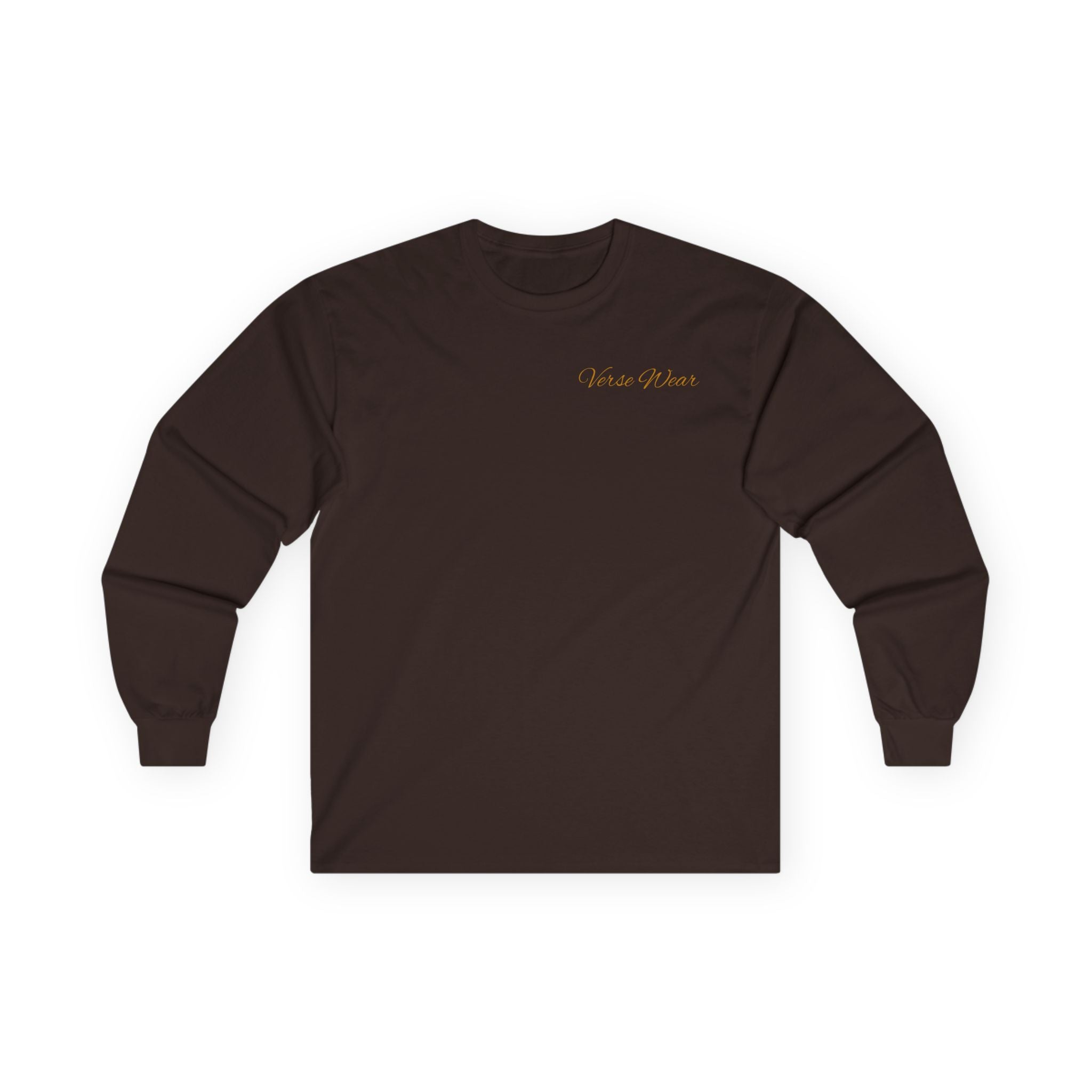 Long Sleeve Tee "I Hear God Not Man" Minimalist Faith Shirt