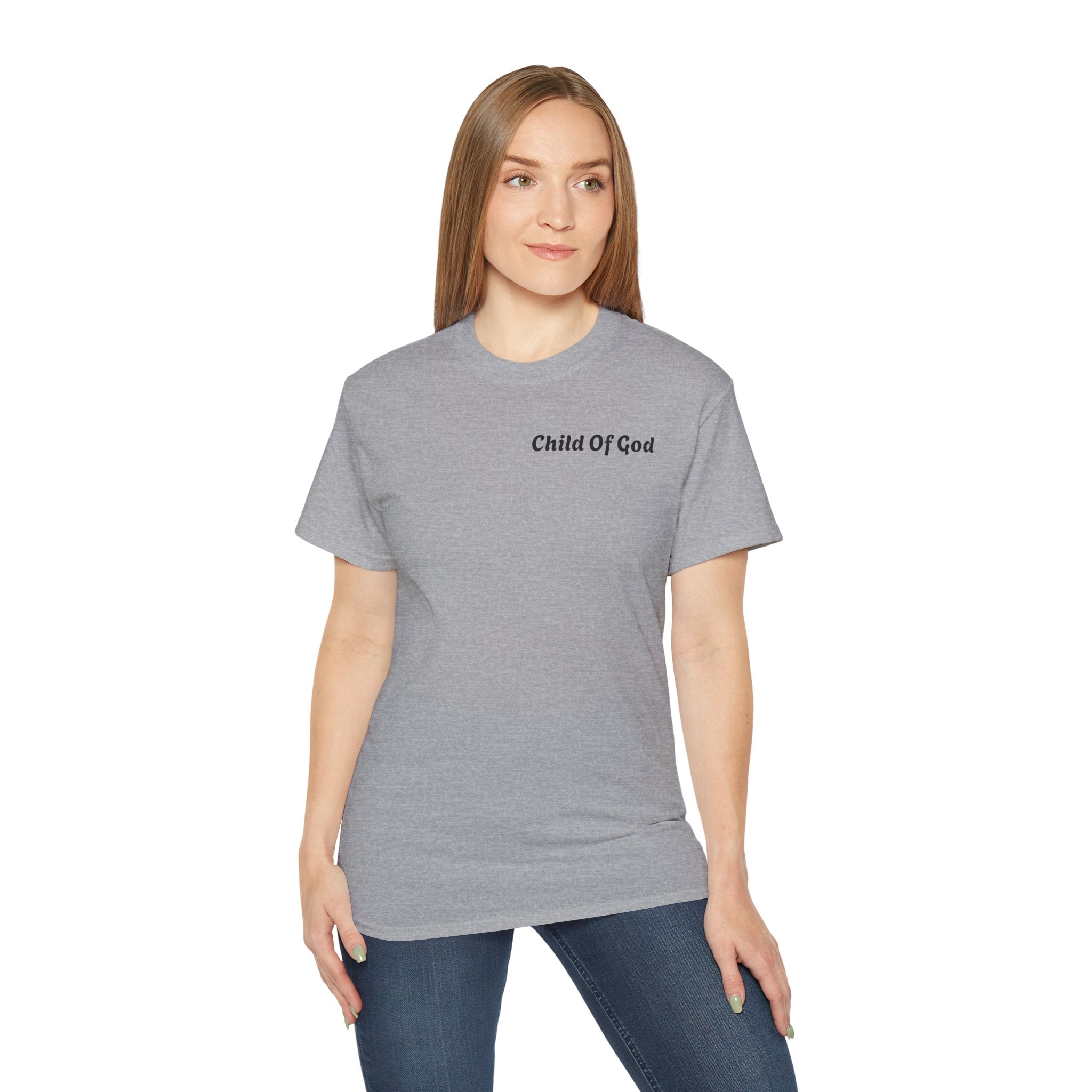 Child of God T-Shirt Philippians 4:13 Inspirational Christian Tee