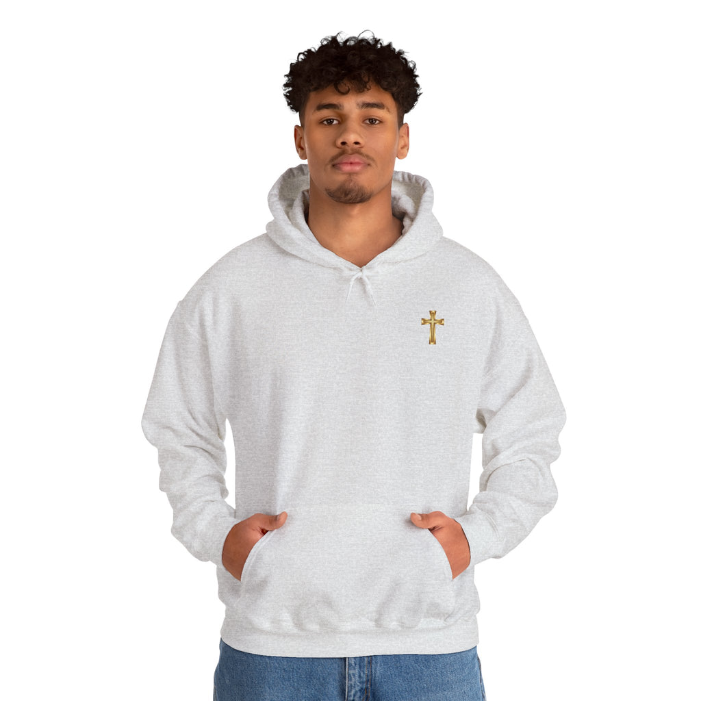 Christian Cross Hoodie "If It's Not From God I'll Wait" Inspirational Faith Sweatshirt