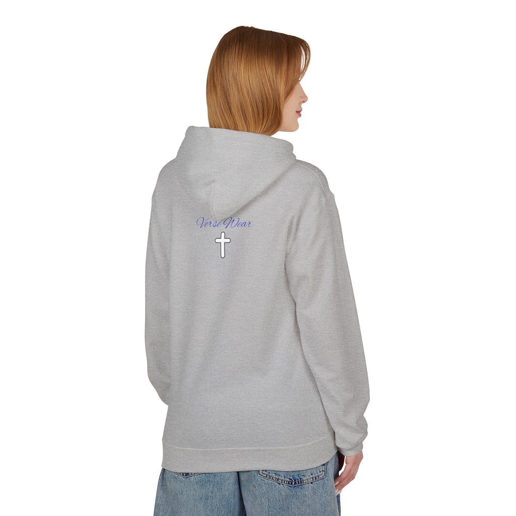 Hoodie — "By His Grace" Christian Cross Hoodie (Romans 5:24)