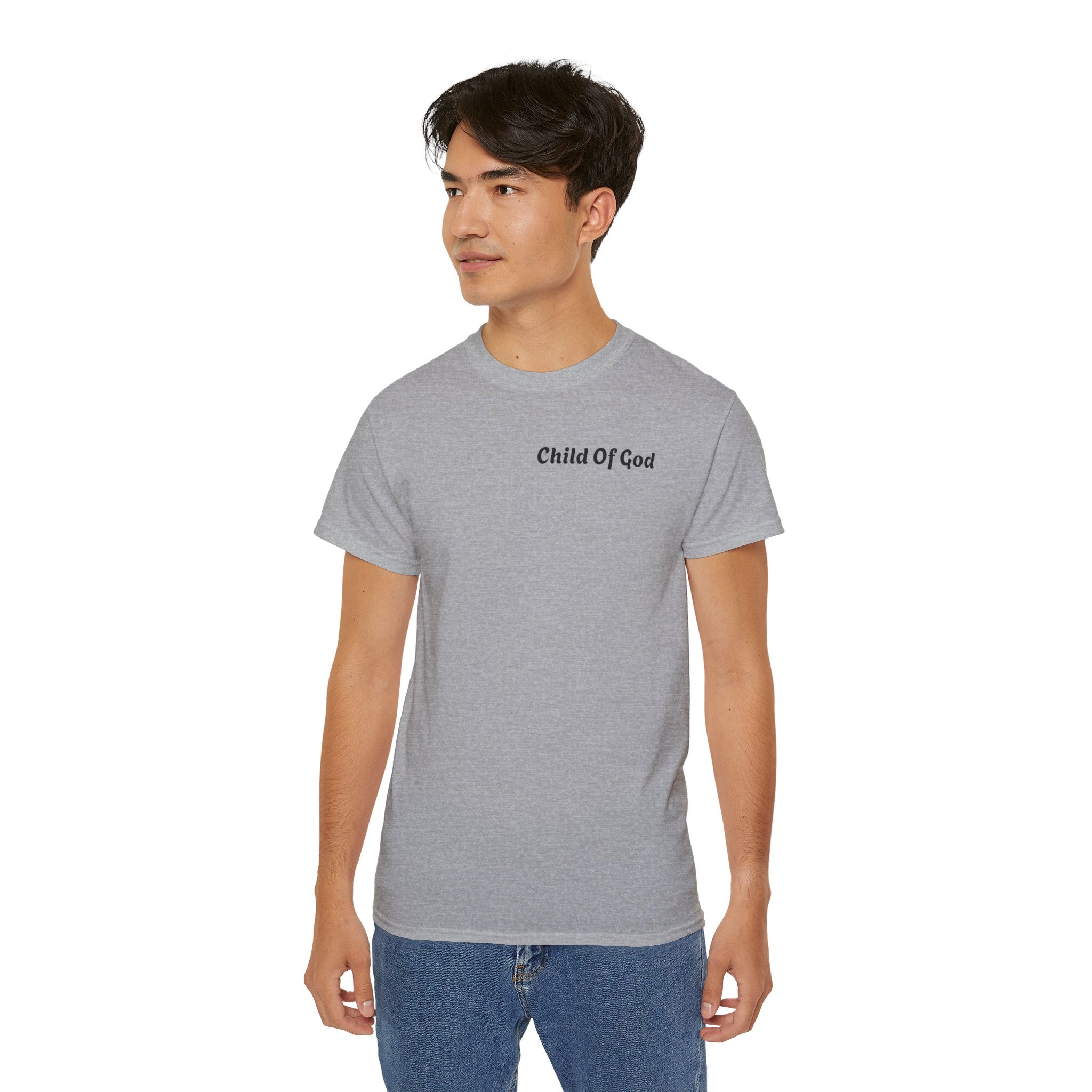 Child of God T-Shirt Philippians 4:13 Inspirational Christian Tee
