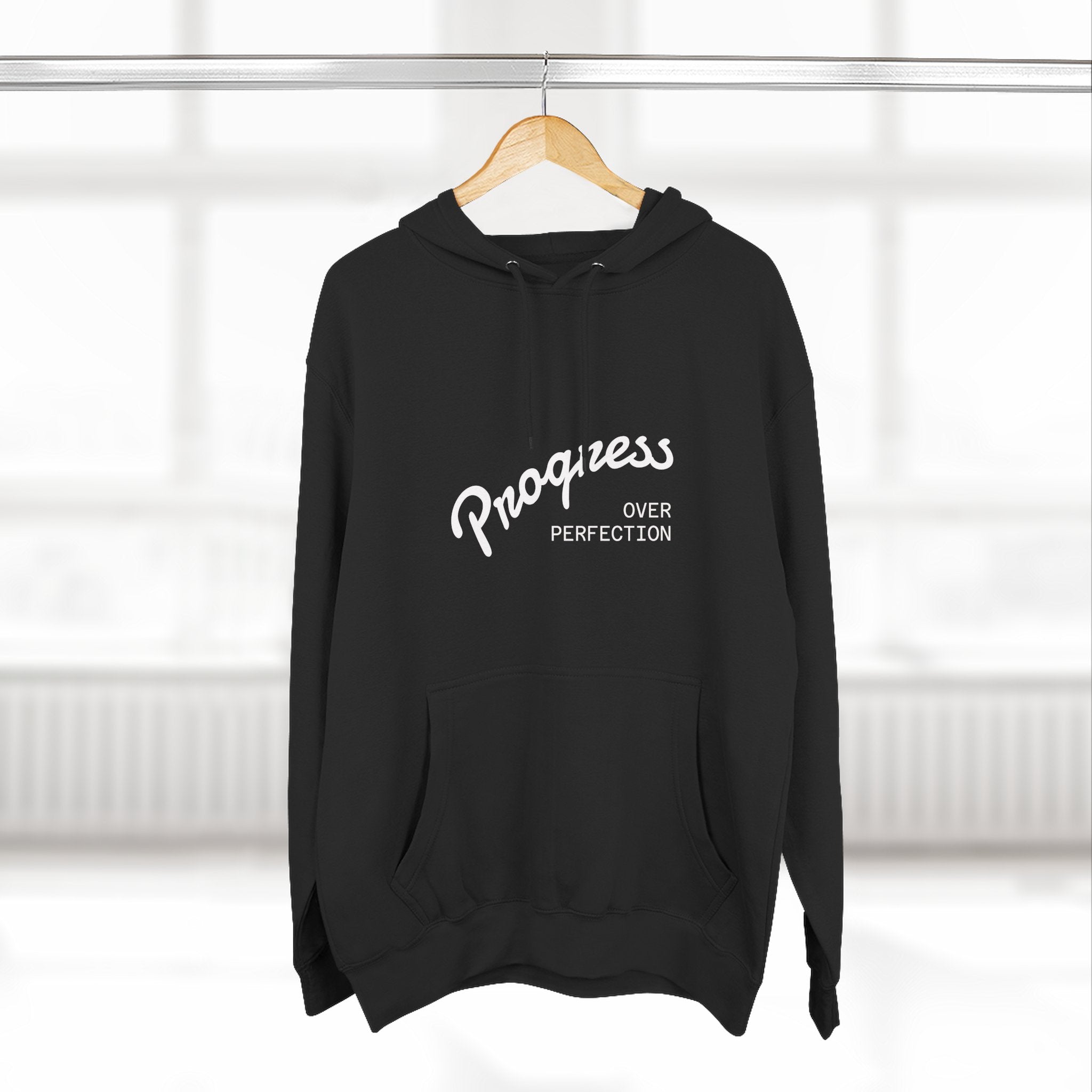 Progress Over Perfection hoodie, Bible Verse Proverbs