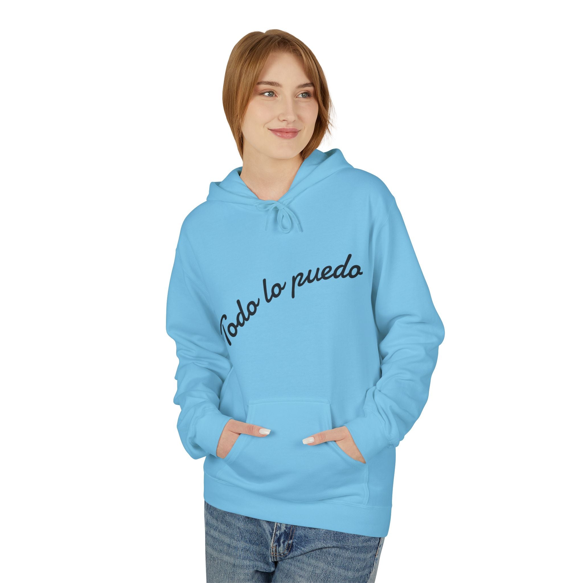 Hoodie "Todo lo puedo en Cristo" Spanish Faith Hoodie (Filipenses 4:13)