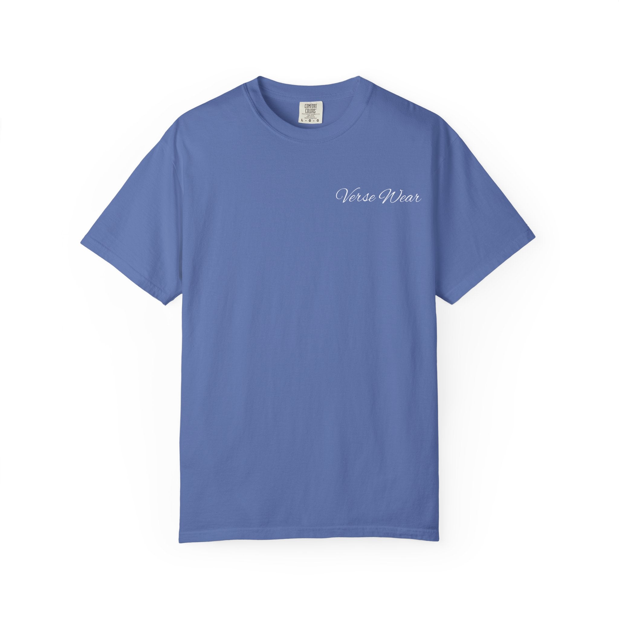 Pray Work Trust Tee Garment-Dyed Brown Inspirational T-Shirt