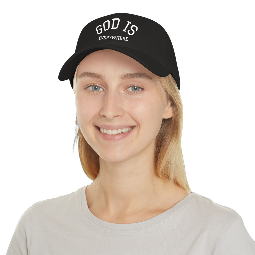God Is Everywhere Embroidered Baseball Cap – Faith Christian Hat