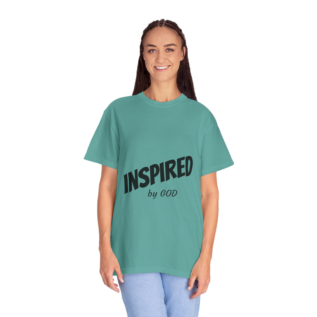 Inspired by God T-Shirt Christian Faith Graphic Tee