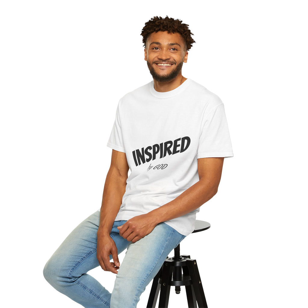Inspired by God T-Shirt Christian Faith Graphic Tee