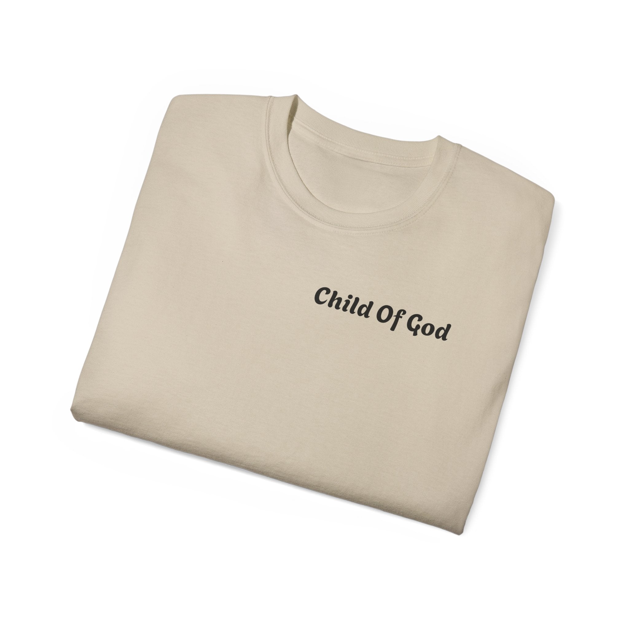 Child of God T-Shirt Philippians 4:13 Inspirational Christian Tee