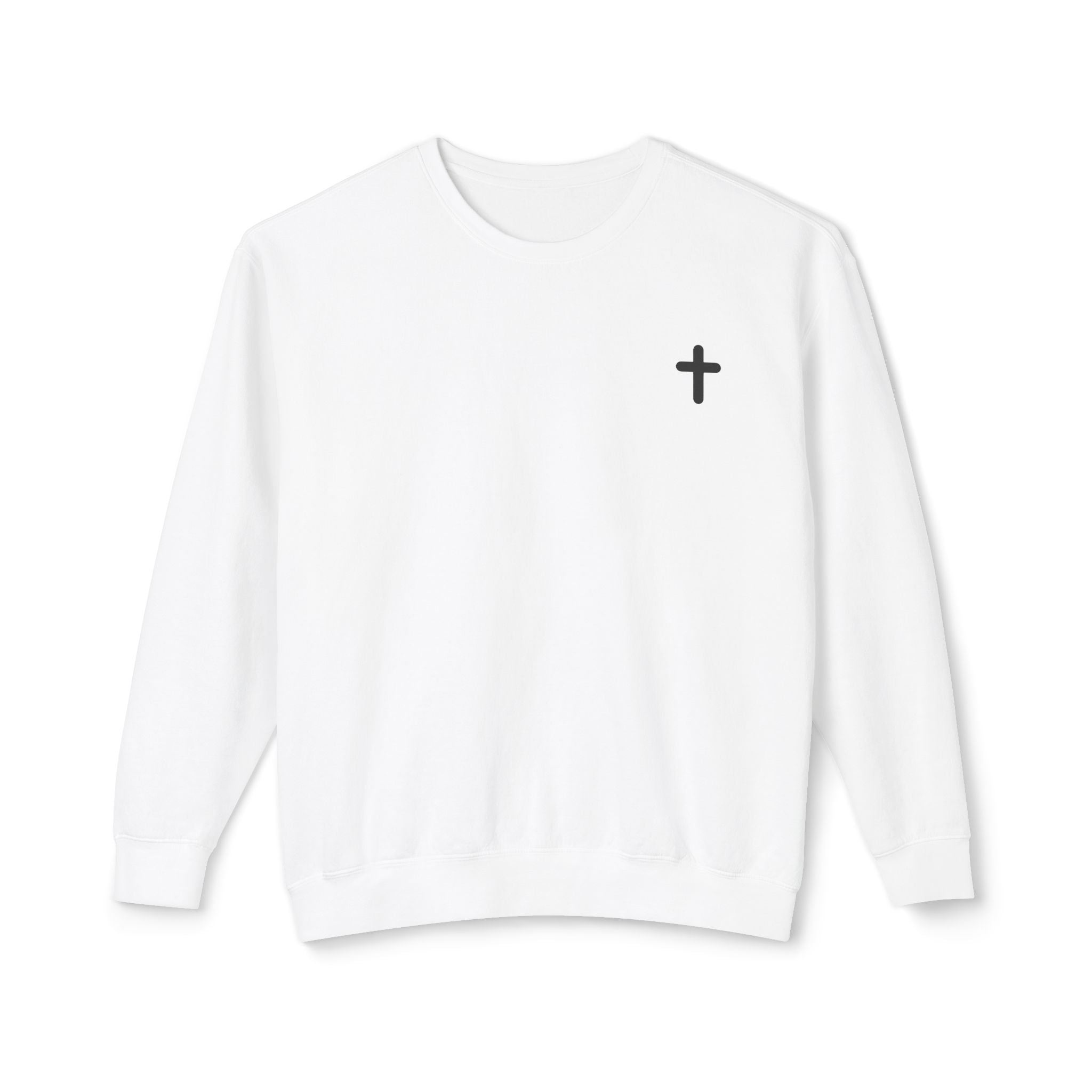 Dios nunca falla. — Small Cross Front & "Dios nunca falla" Script Back