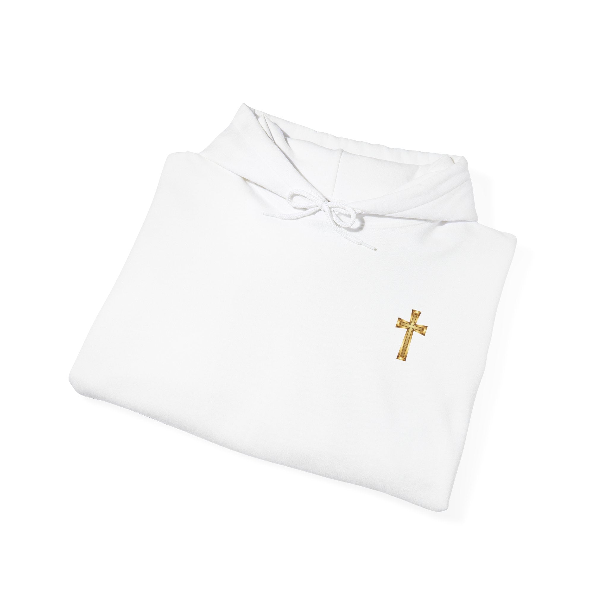 Christian Cross Hoodie "If It's Not From God I'll Wait" Inspirational Faith Sweatshirt