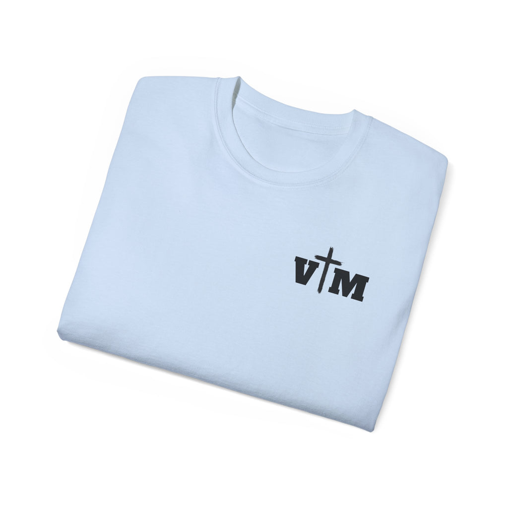 Faith Over Fear T-Shirt — Christian Cross Chest Logo Tee