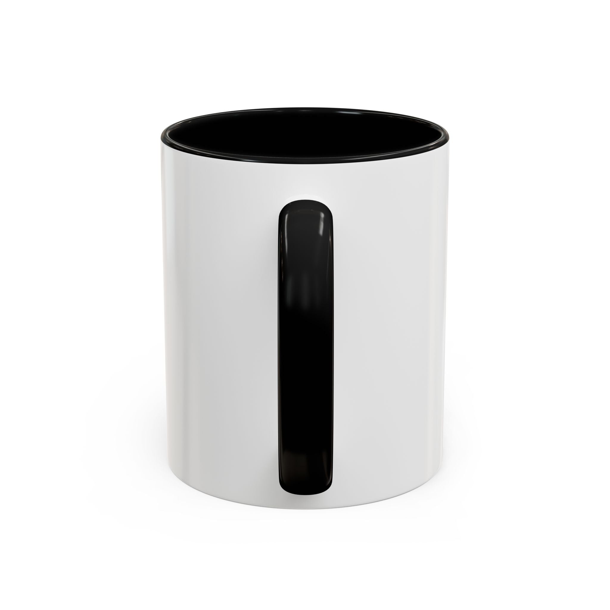God Radiant Accent Coffee Mug — Inspirational Christian Ceramic Mug