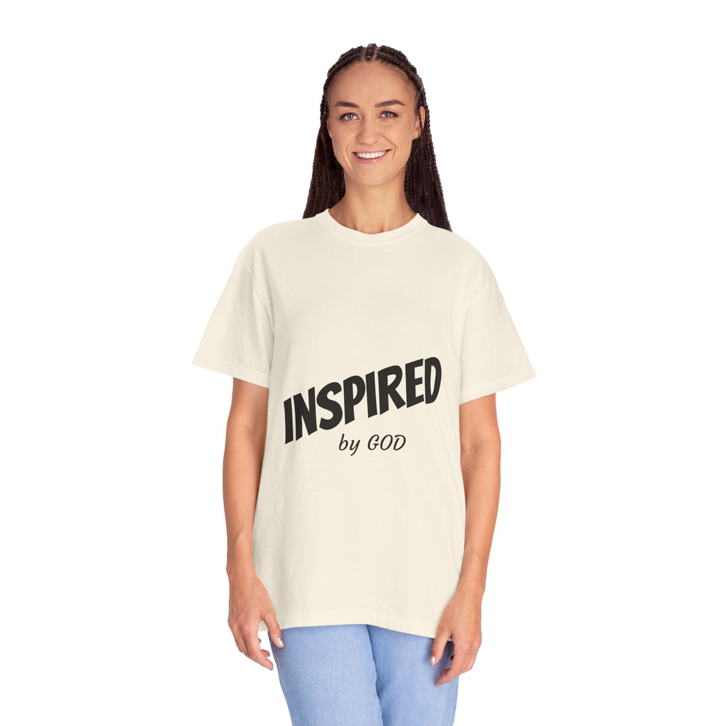 Inspired by God T-Shirt Christian Faith Graphic Tee