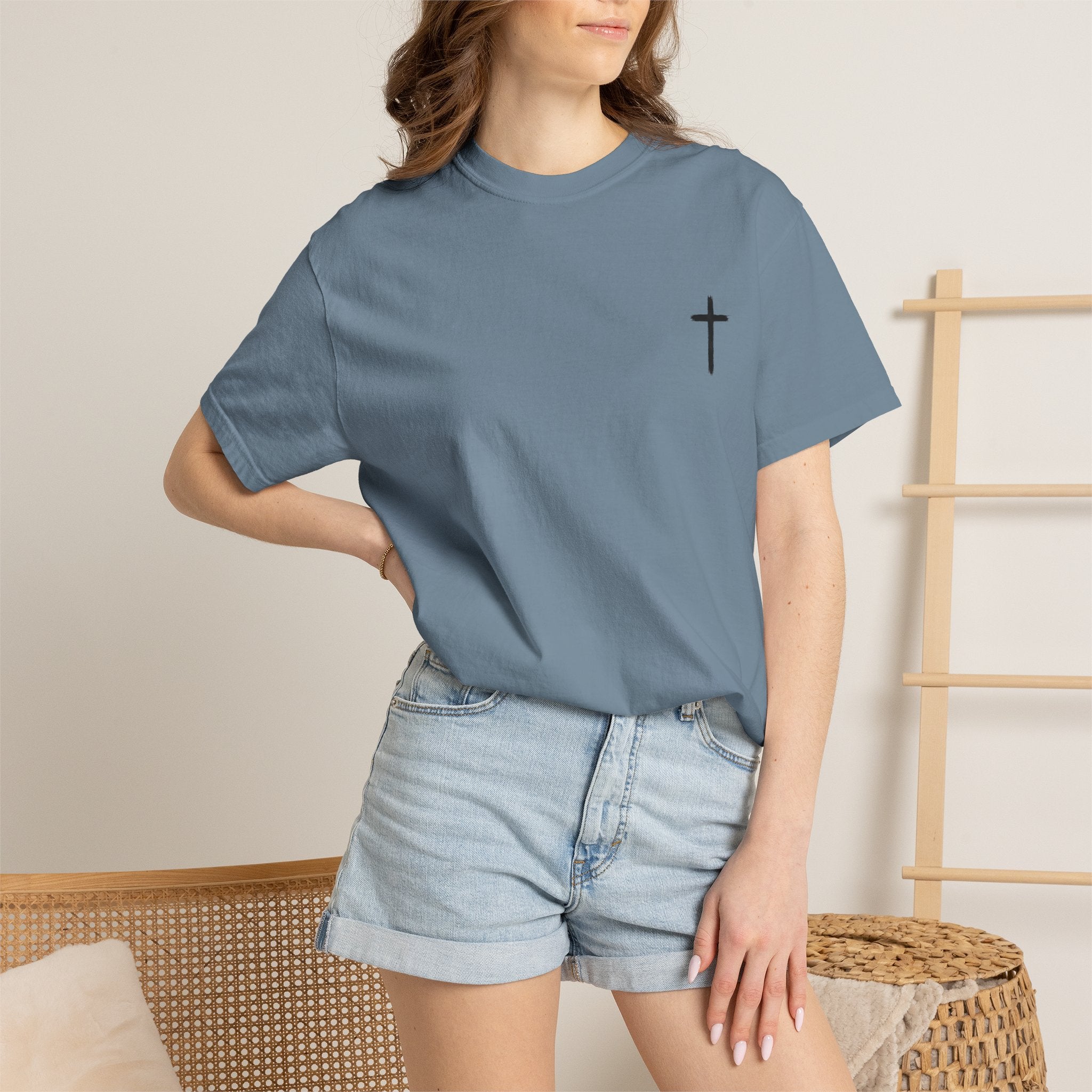 GOAT 'God Over All Things' T-Shirt — Christian Cross Faith Tee