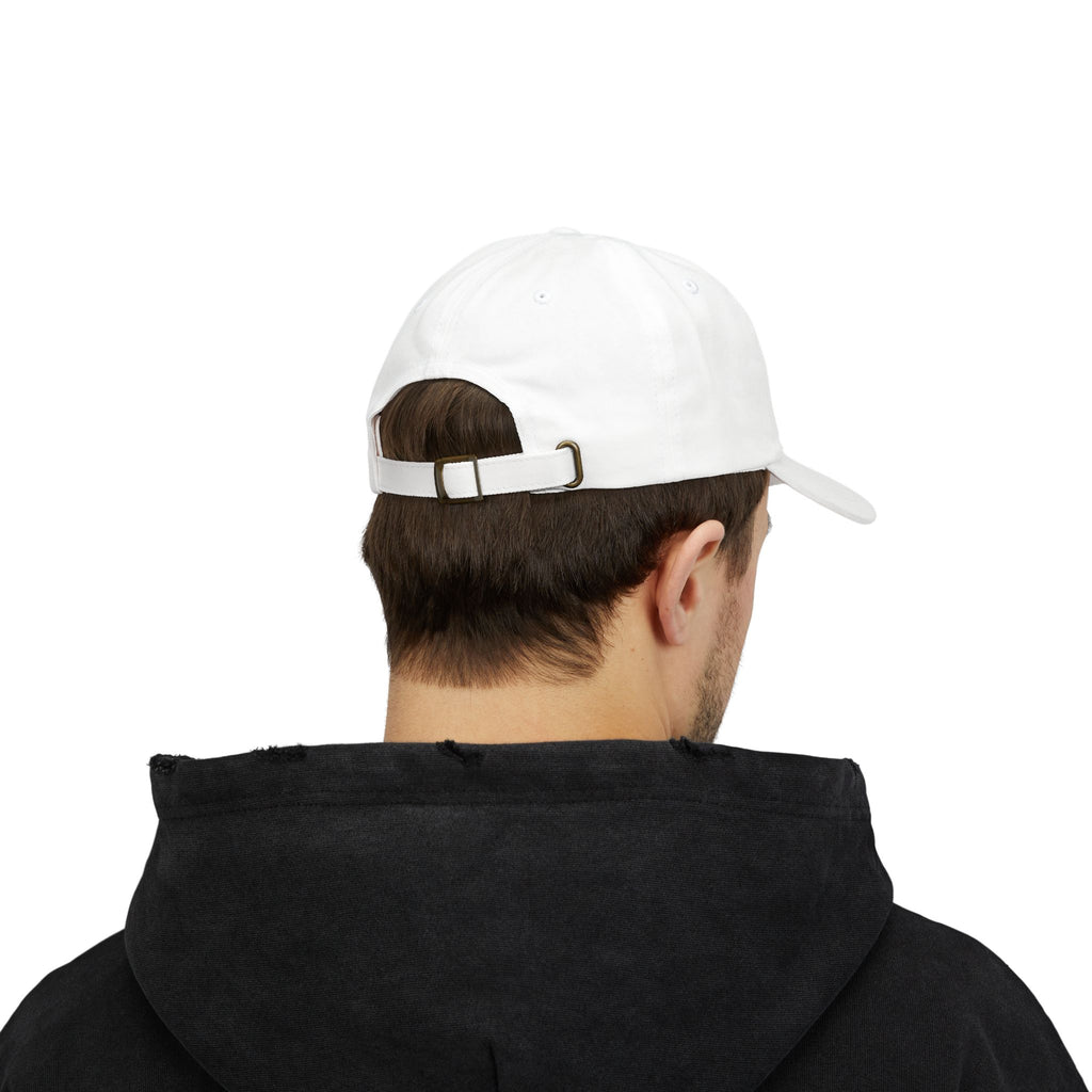 Jesus Is King Dad Cap — Embroidered Christian Baseball Hat with Cross