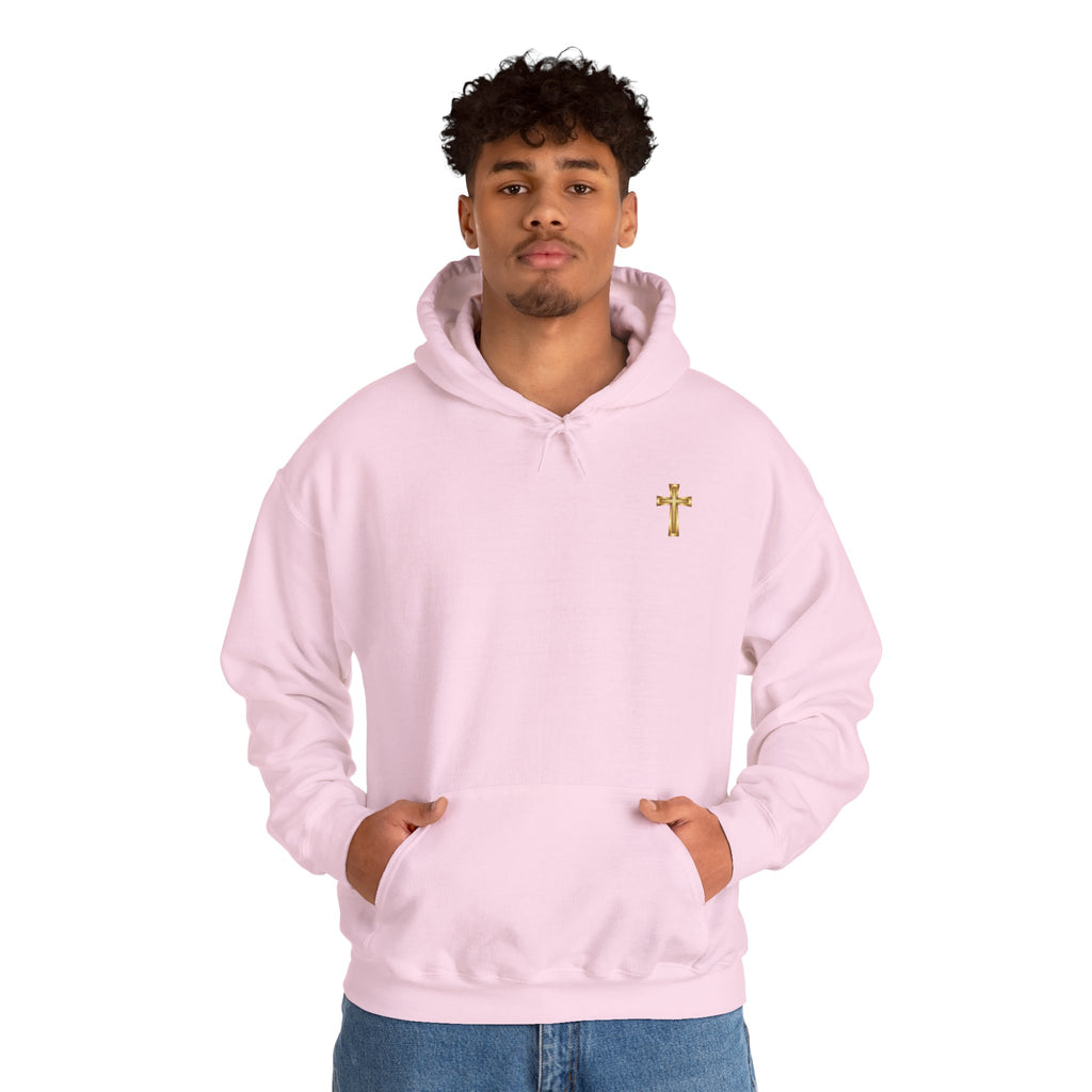 Christian Cross Hoodie "If It's Not From God I'll Wait" Inspirational Faith Sweatshirt