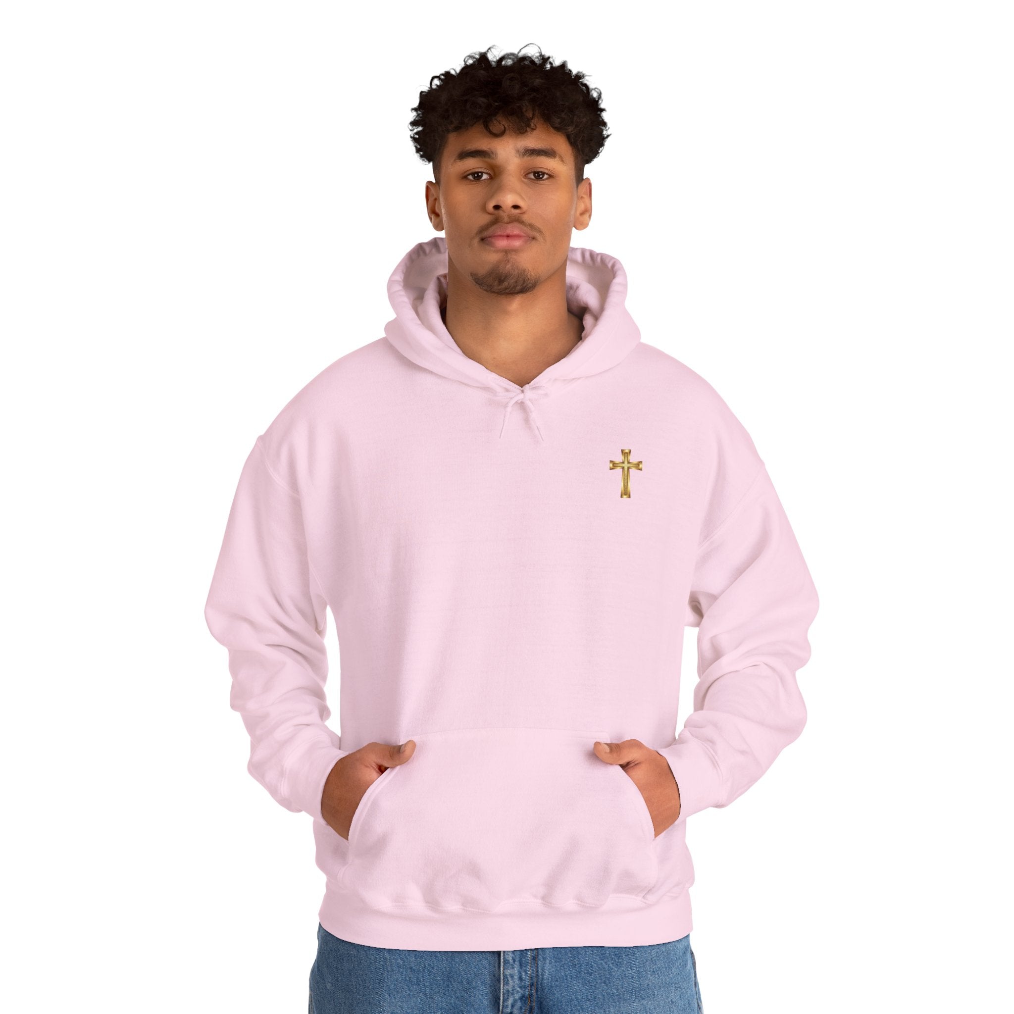Christian Cross Hoodie "If It's Not From God I'll Wait" Inspirational Faith Sweatshirt