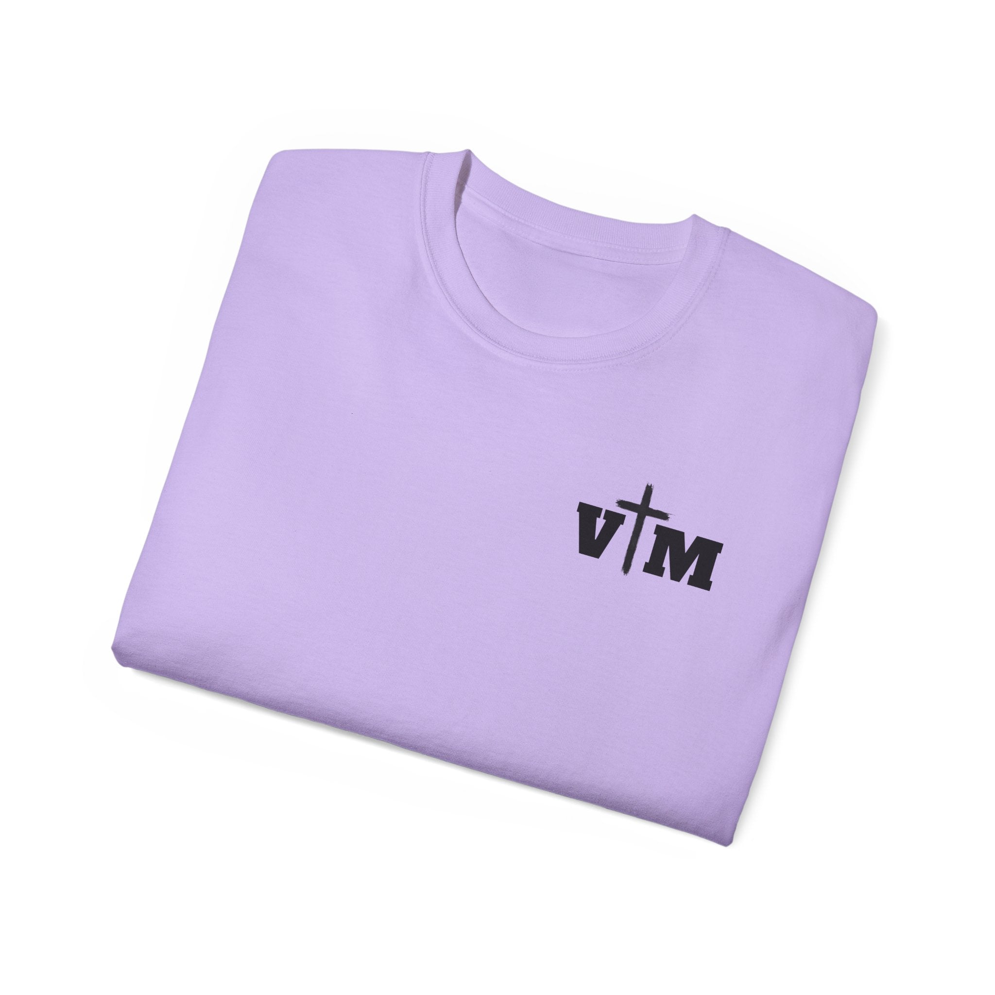 Faith Over Fear T-Shirt — Christian Cross Chest Logo Tee