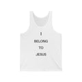I Belong to Jesus Tank Top — 100% Jesus Christian Faith Muscle Tank