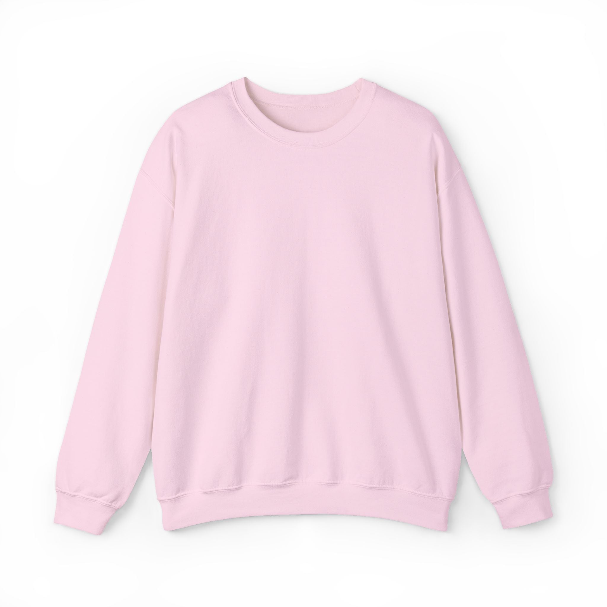 Crewneck Sweatshirt "Do Not Fear, For I Am With You" Scripture Design (Isaiah 41:10) Sunset Beach Graphic