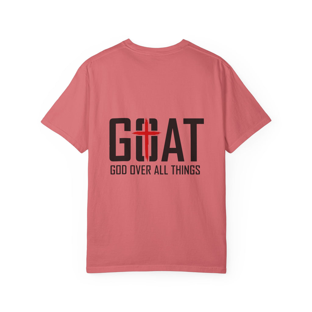 GOAT 'God Over All Things' T-Shirt — Christian Cross Faith Tee
