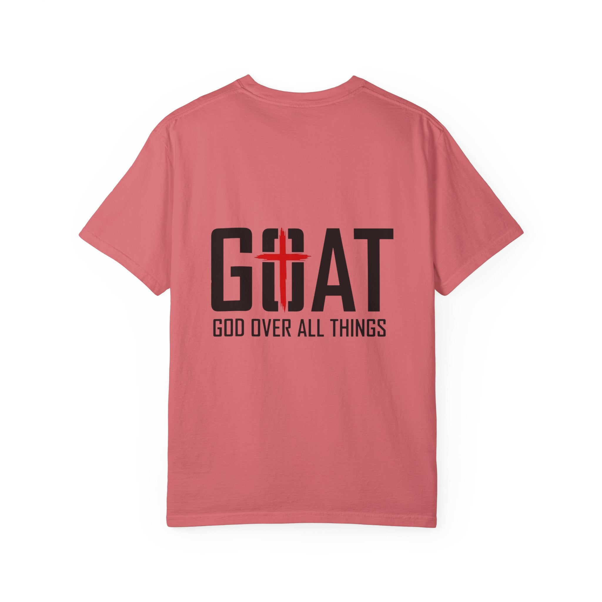 GOAT 'God Over All Things' T-Shirt — Christian Cross Faith Tee
