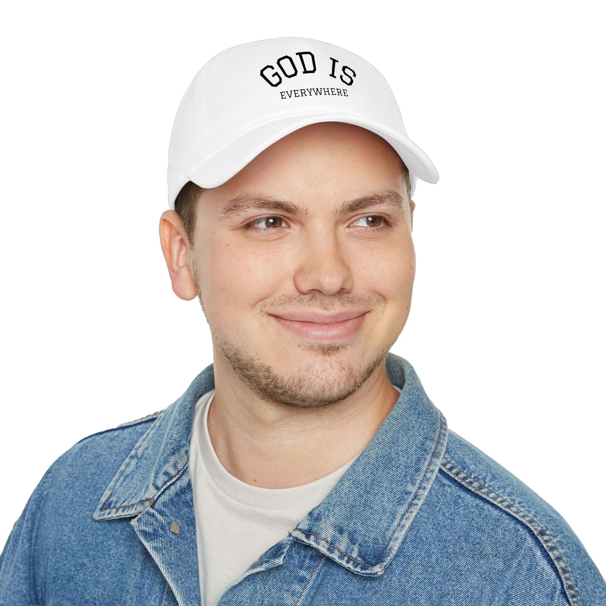 God Is Everywhere Embroidered Baseball Cap – Faith Christian Hat
