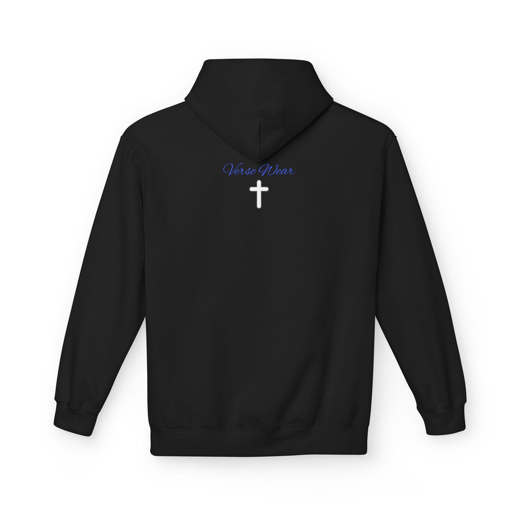 Hoodie — "By His Grace" Christian Cross Hoodie (Romans 5:24)