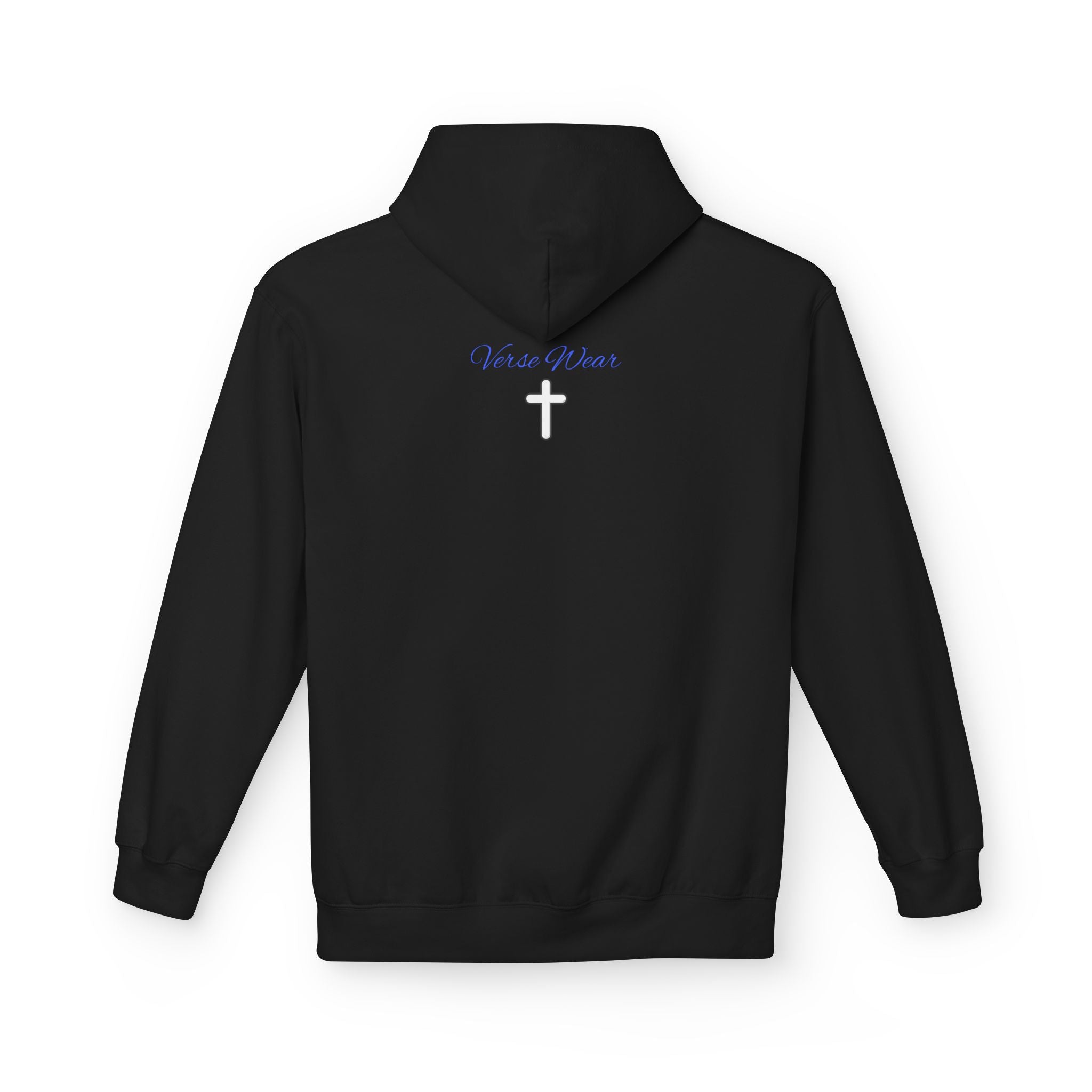 Hoodie — "By His Grace" Christian Cross Hoodie (Romans 5:24)