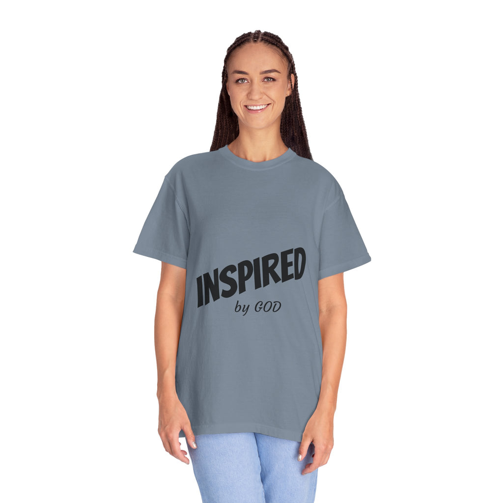 Inspired by God T-Shirt Christian Faith Graphic Tee