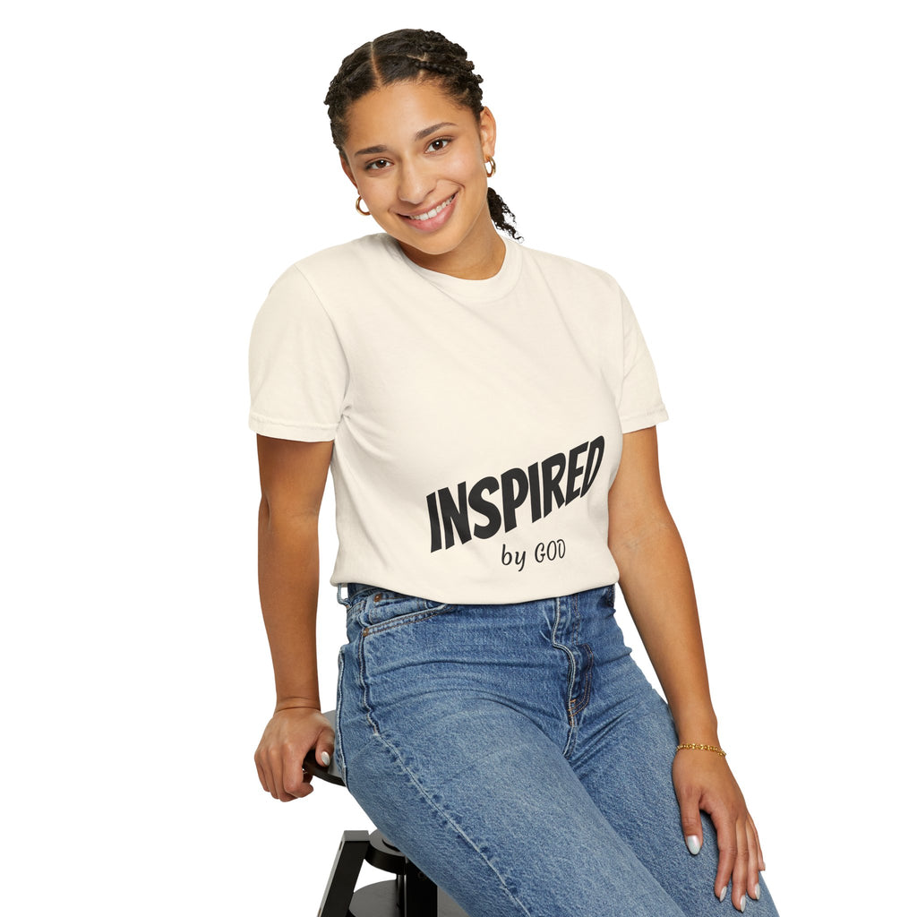 Inspired by God T-Shirt Christian Faith Graphic Tee