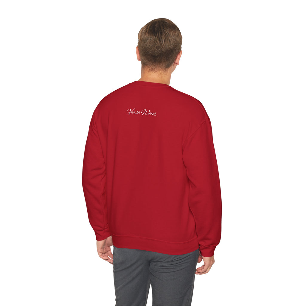 Love Like Jesus Sweatshirt Faith Inspired Crewneck with Heart Graphic