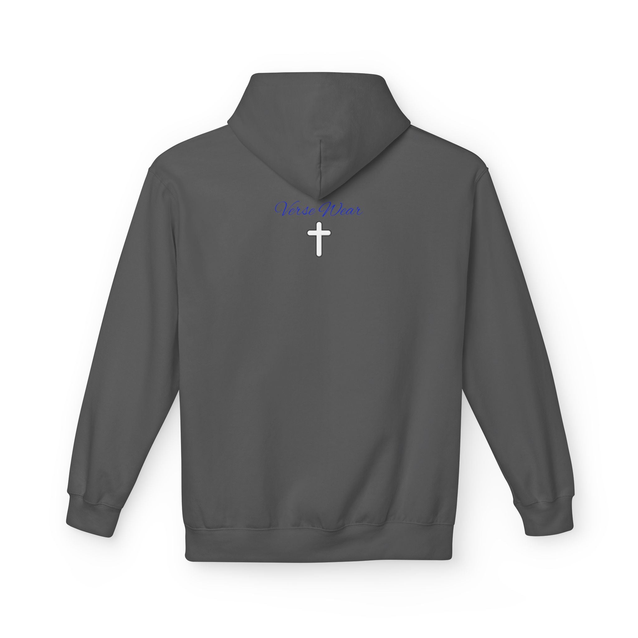 Hoodie — "By His Grace" Christian Cross Hoodie (Romans 5:24)