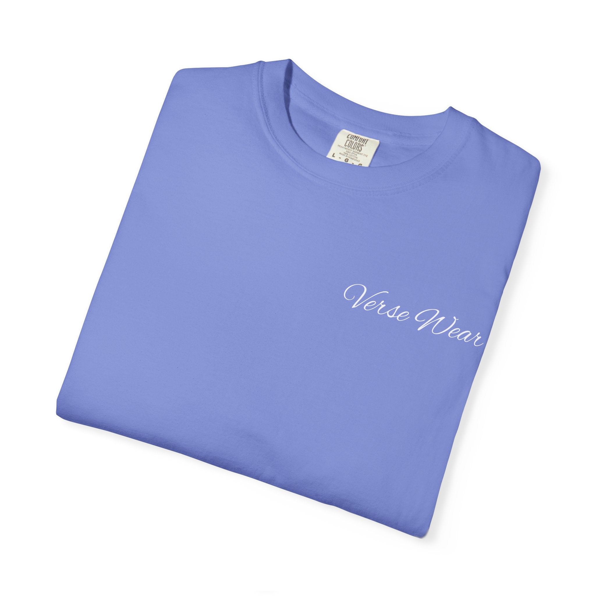 Pray Work Trust Tee Garment-Dyed Brown Inspirational T-Shirt