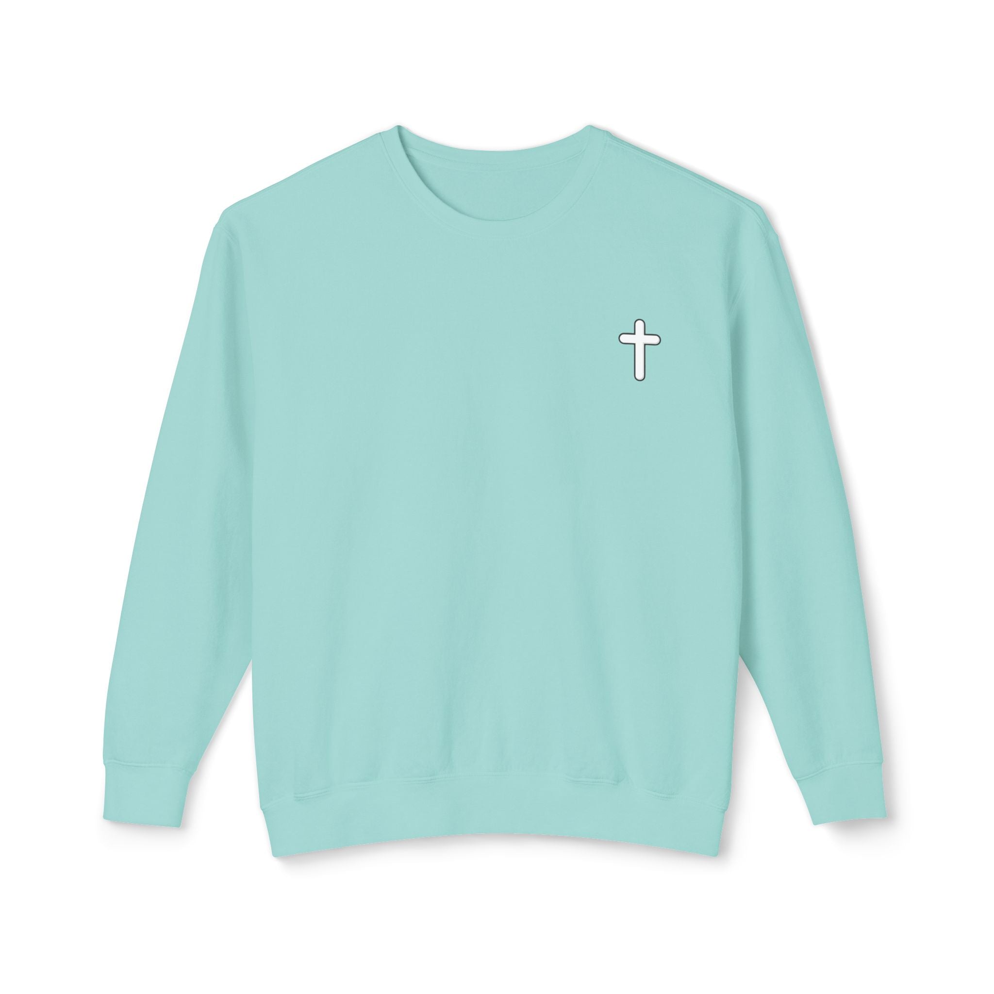 Dios nunca falla. — Small Cross Front & "Dios nunca falla" Script Back