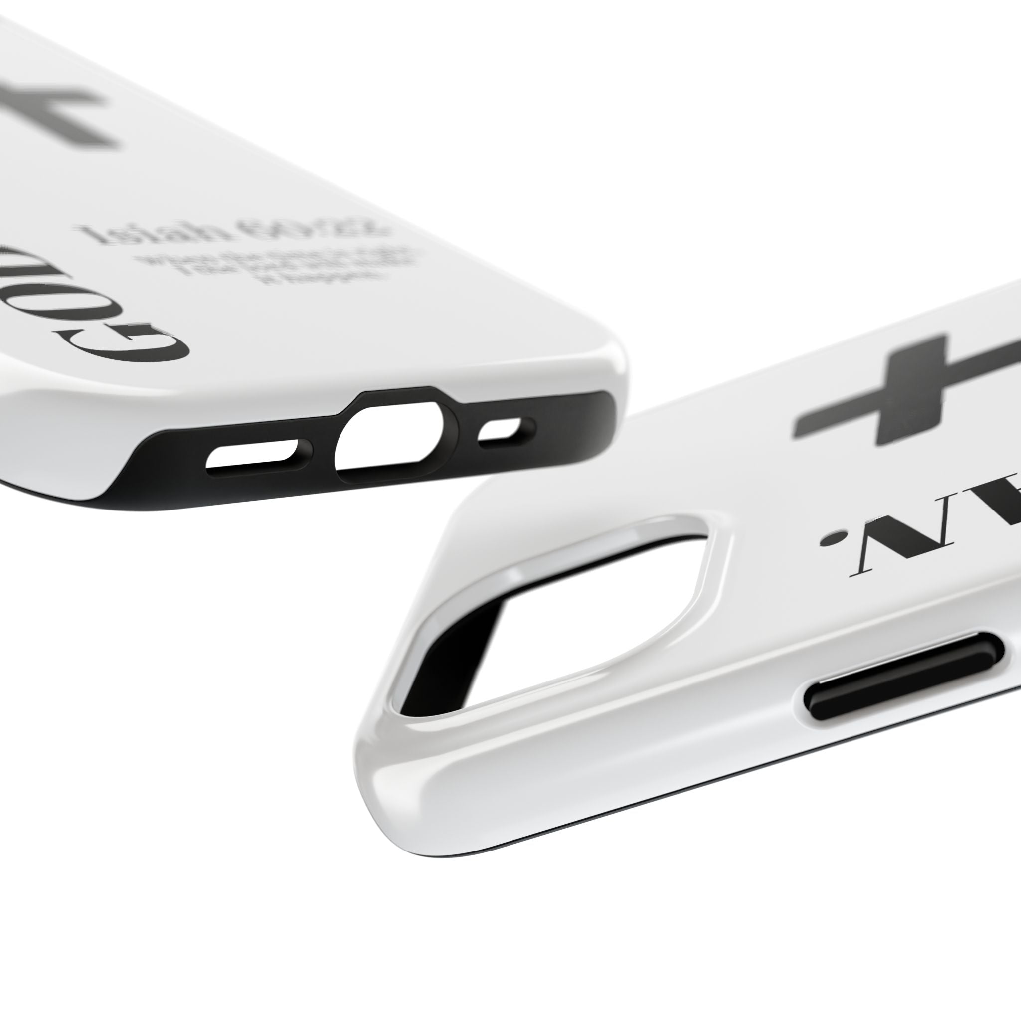 God's Plan Phone Case — Isaiah 60:22 Christian Cross Tough Phone Cover