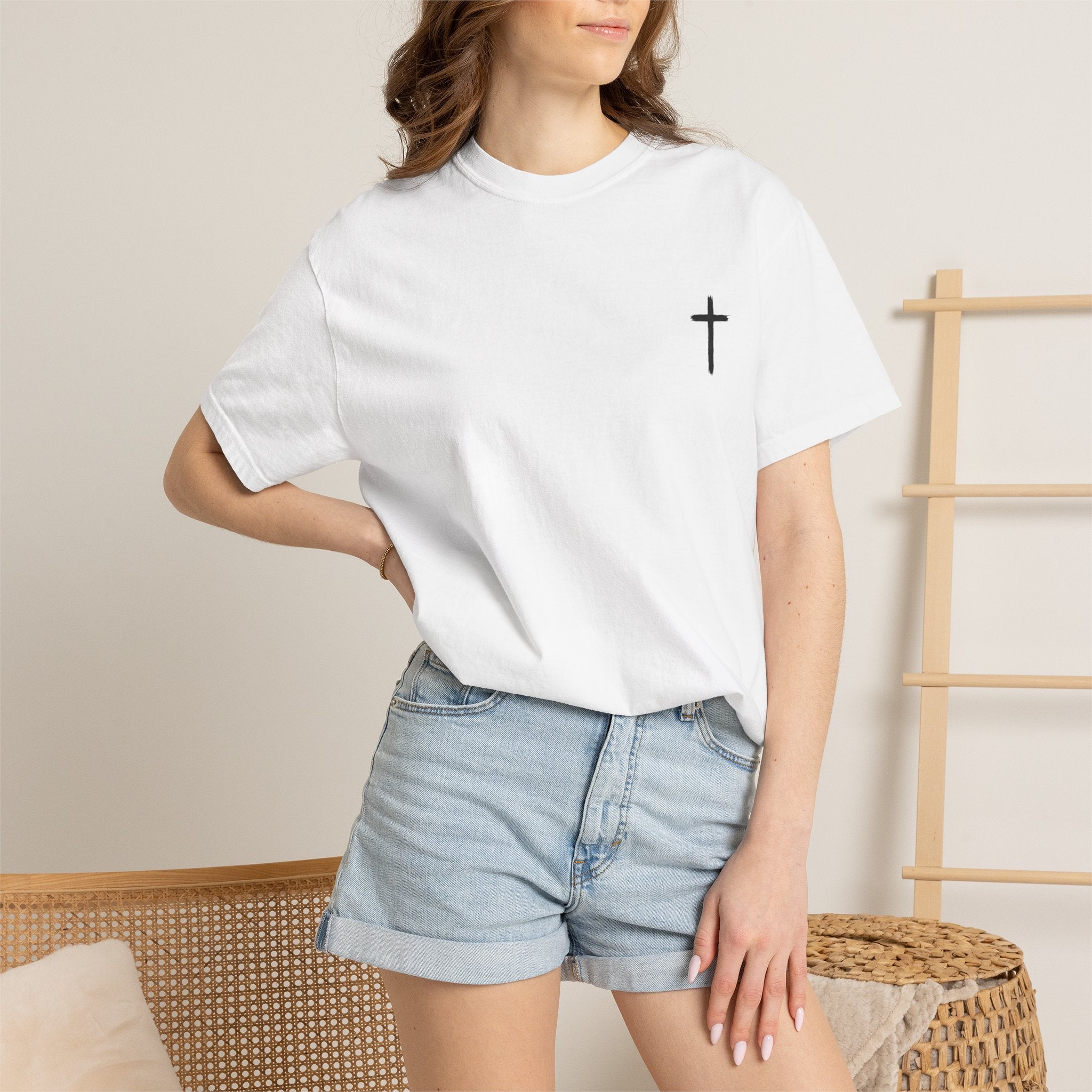 GOAT 'God Over All Things' T-Shirt — Christian Cross Faith Tee