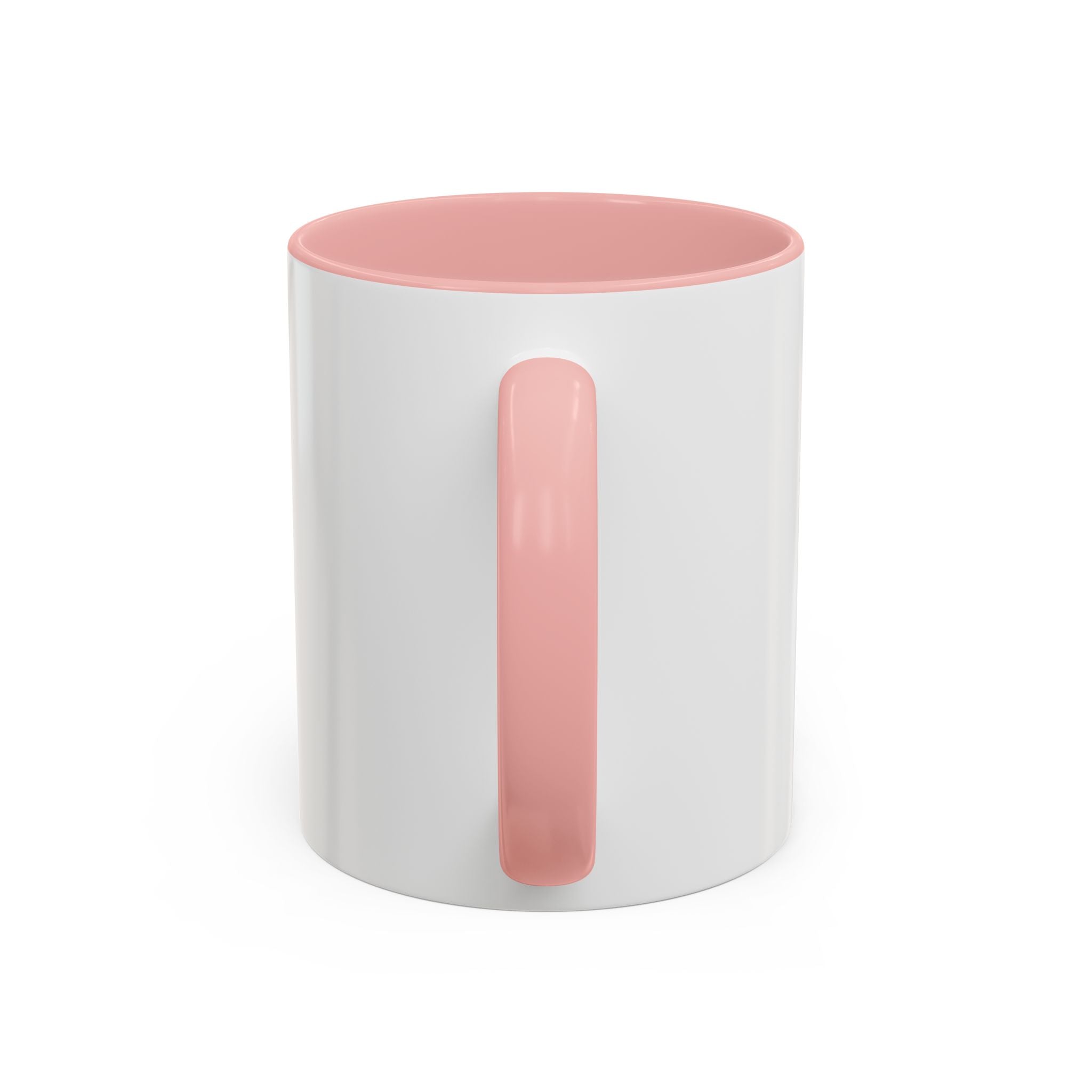 God Radiant Accent Coffee Mug — Inspirational Christian Ceramic Mug