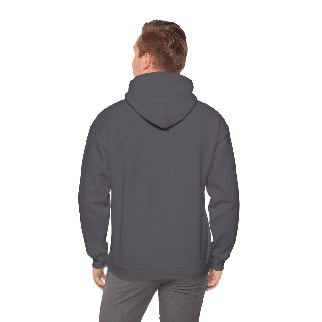 Minimal Cross Hoodie Small Center Chest Cross Graphic Religious Pullover