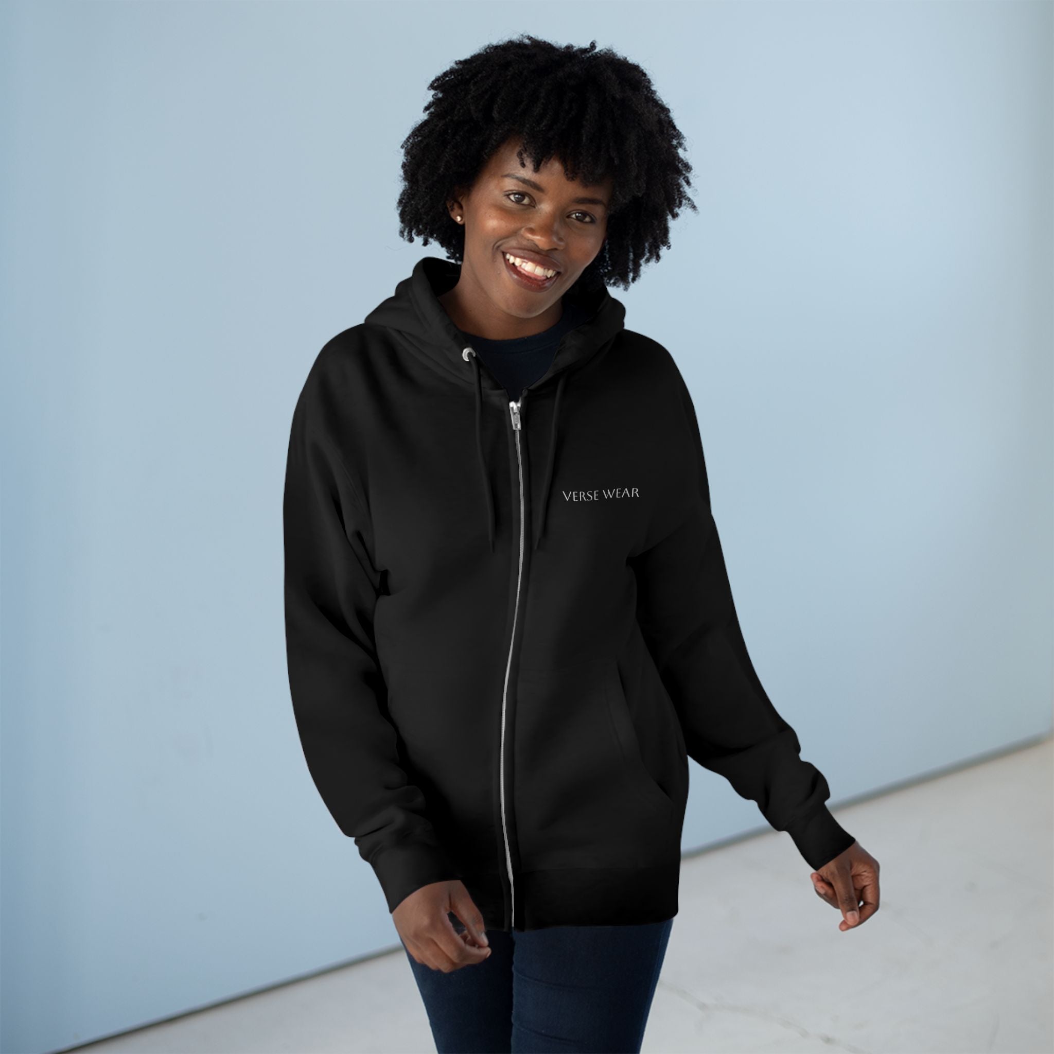 Romans 8:18 Scripture Zip Hoodie For I Consider That The Sufferings Are Momentary Religious Hoodie