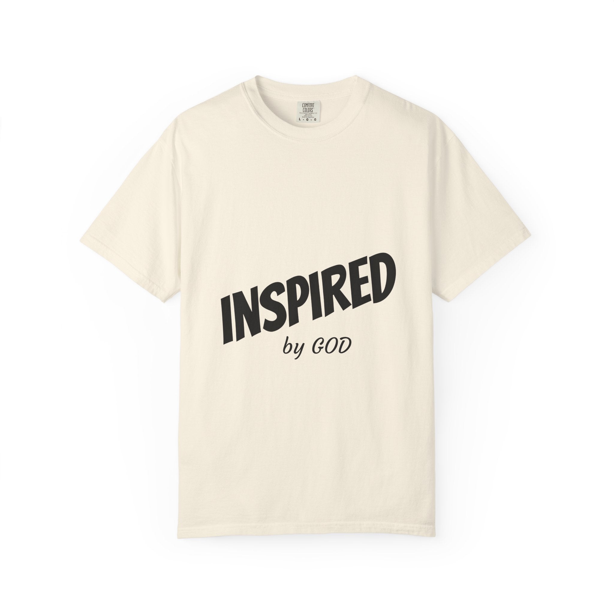 Inspired by God T-Shirt Christian Faith Graphic Tee