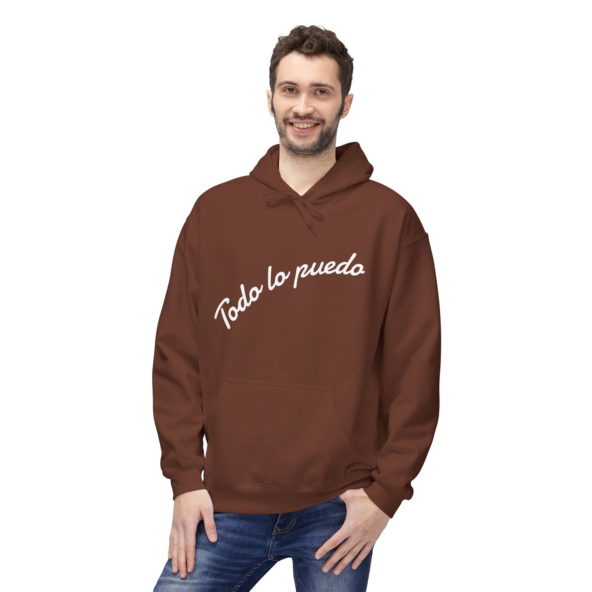 Hoodie "Todo lo puedo en Cristo" Spanish Faith Hoodie (Filipenses 4:13)