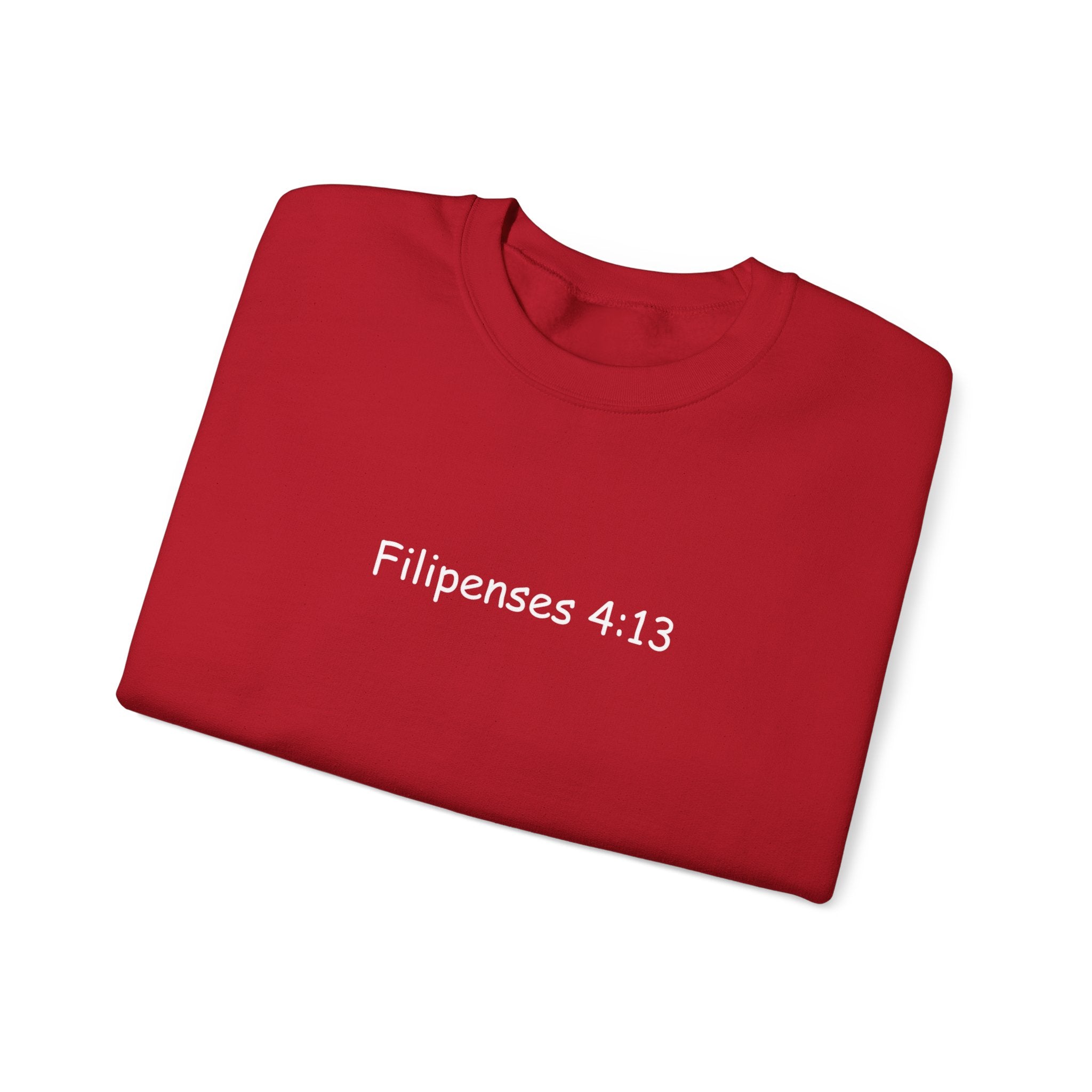Filipenses 4:13 " Todo lo puedo en Cristo que me fortalece"